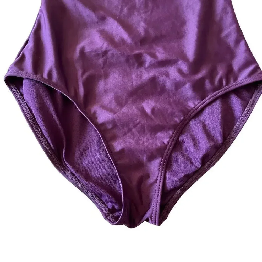 Seekers Australia Purple Orange Embroidery Ties at Neck One Piece Girls SZ 6